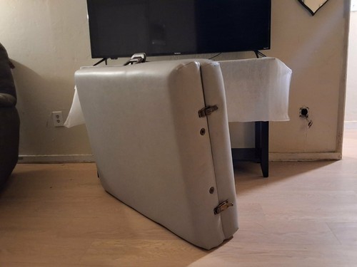 Massage table gray folding - massage, gray,