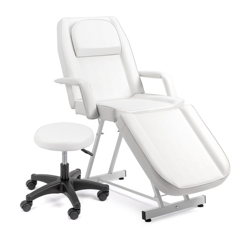 White massage table - table, bed