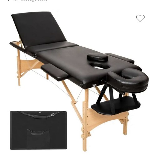 Portable folding massage table - folding,