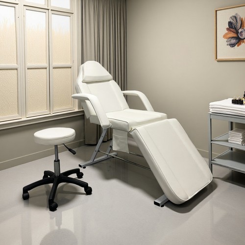 White beauty bed adjustable - bed,