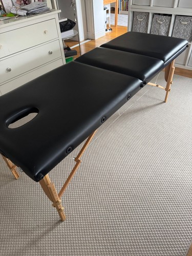 Portable folding massage - folding, table